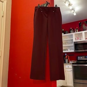 Maroon Anne Klein Slacks